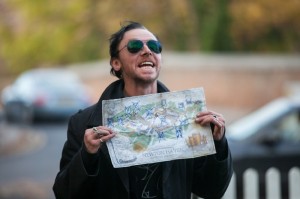 Simon Pegg en THE WORLD'S END