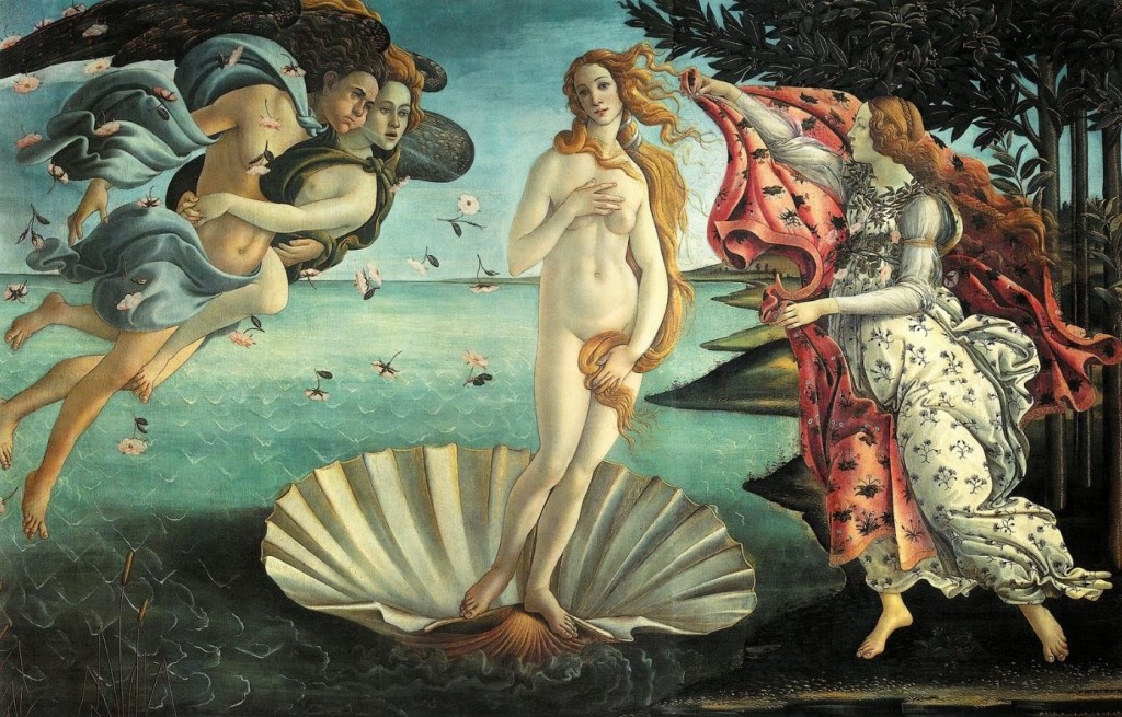 El Nacimiento de Venus, Sandro Botticelli